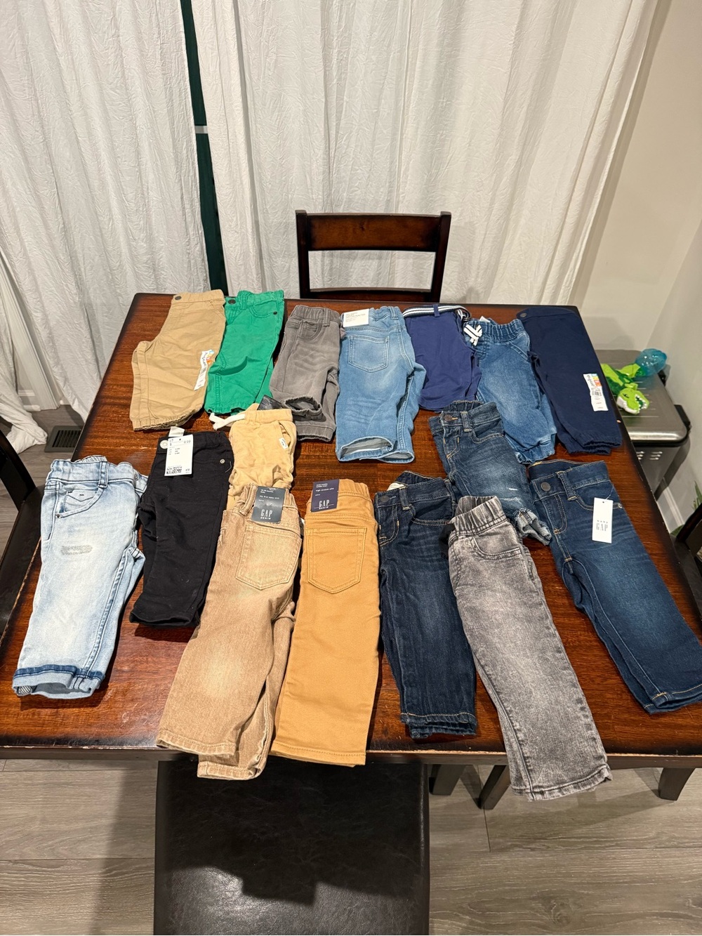 Lot of Toddler Jeans & Pants - Mixed Colors